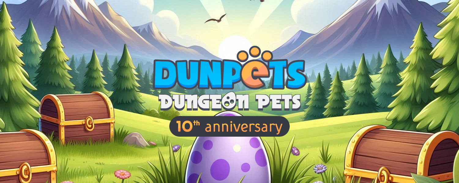 Dungeon Pets' 10th anniversary has come!